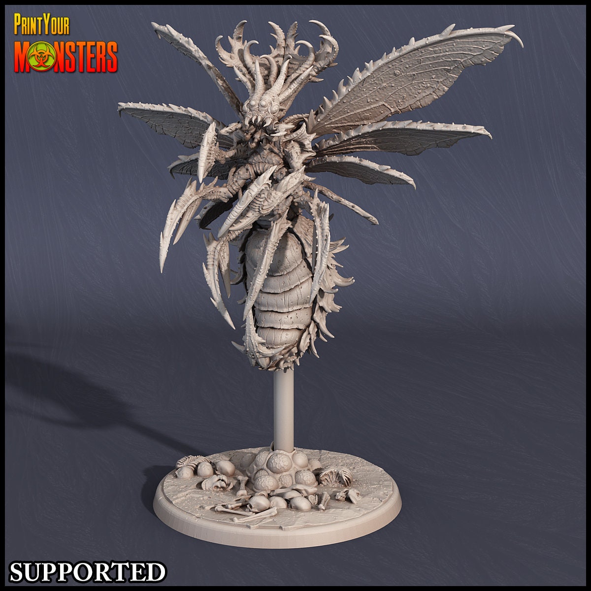 Infernal Wasp Queen - Print Your Monsters