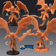Flying Dragonborn - Epic Miniatures