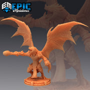 Flying Dragonborn - Epic Miniatures