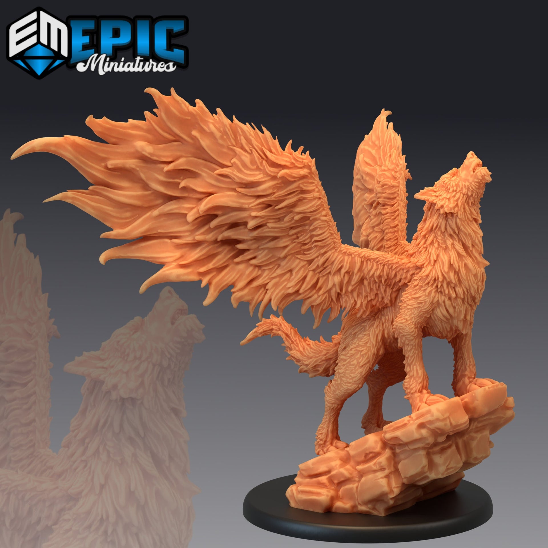 Winged Wolf - Epic Miniatures