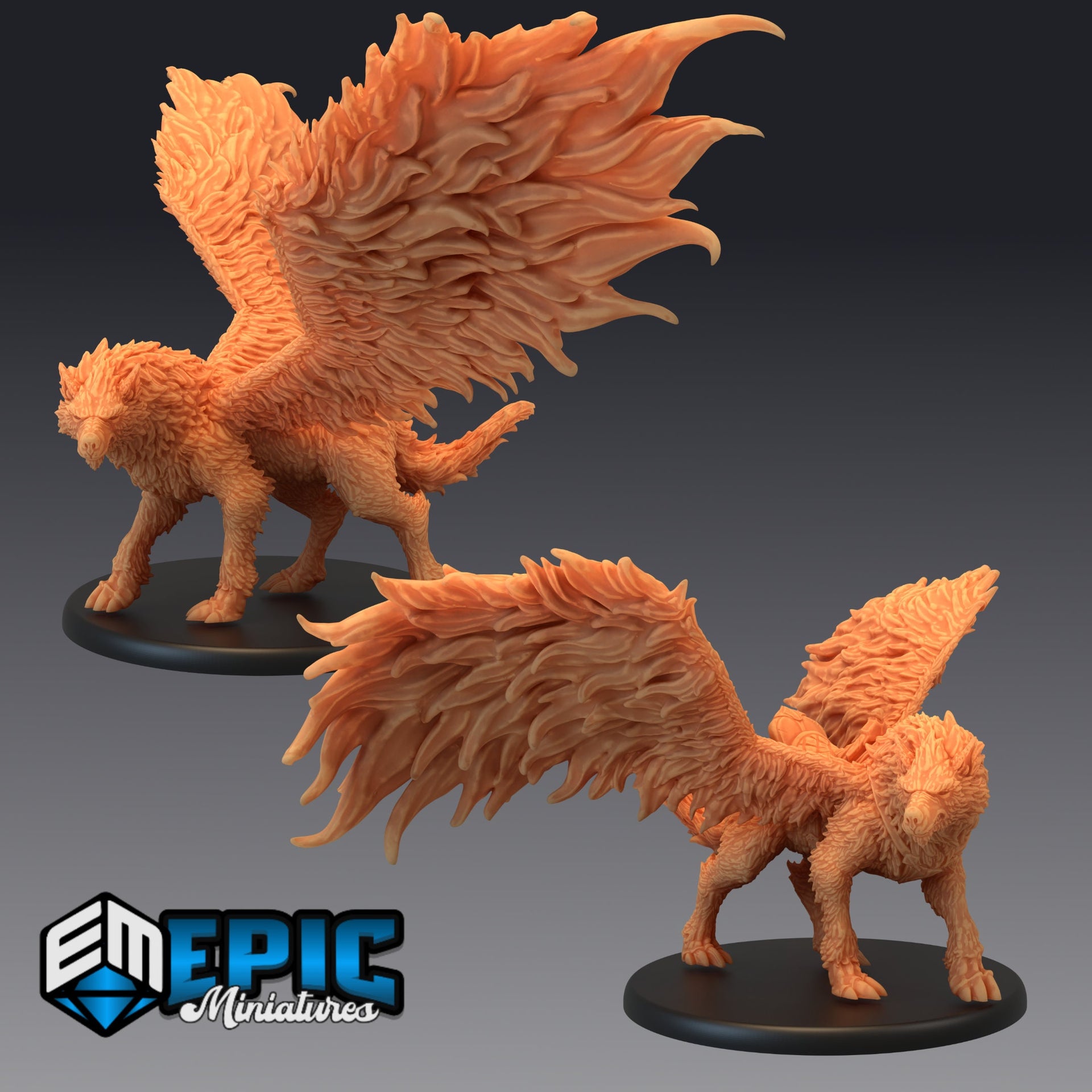 Winged Wolf - Epic Miniatures