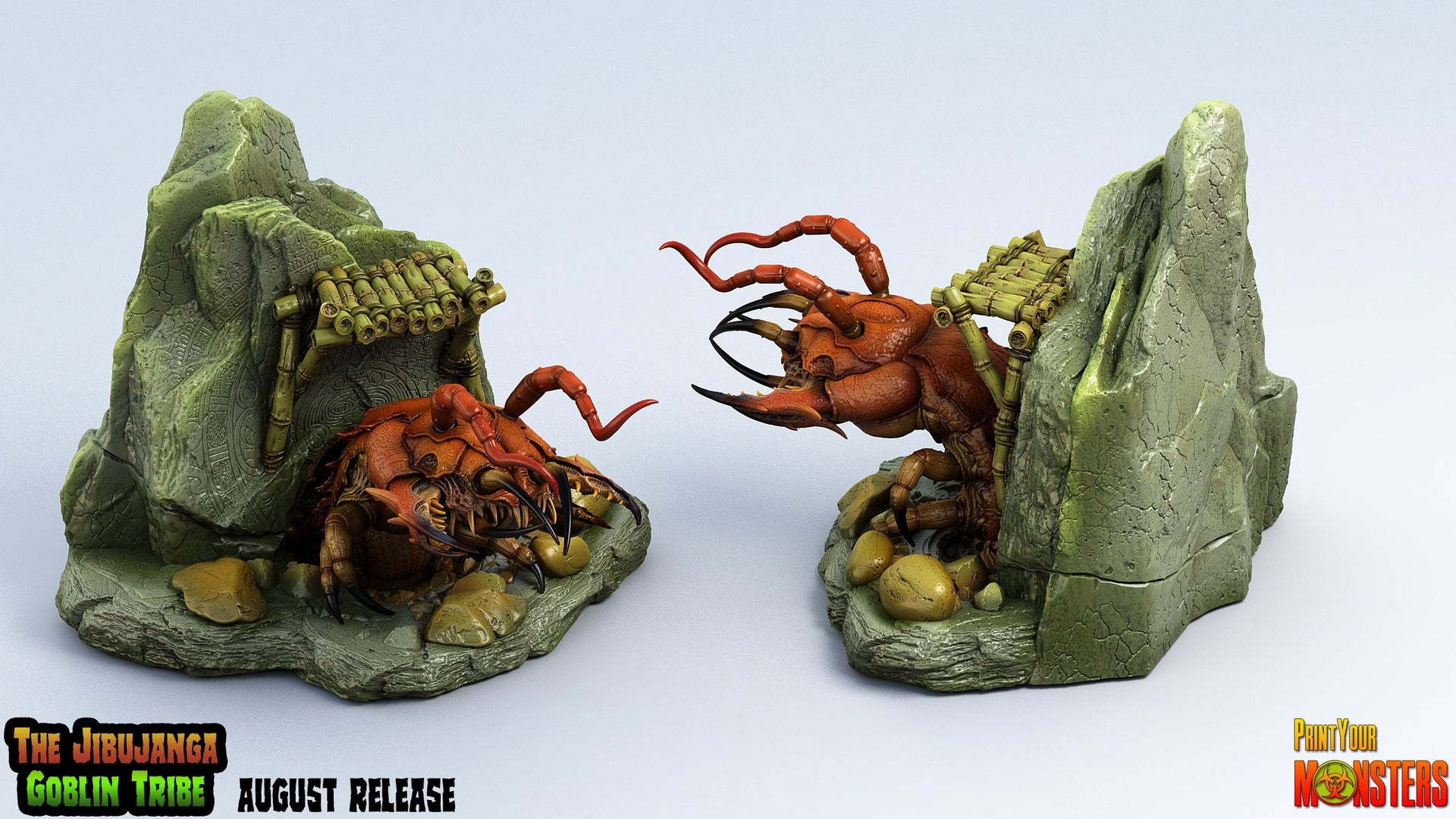 Giant Centipede in Cave - Print Your Monsters