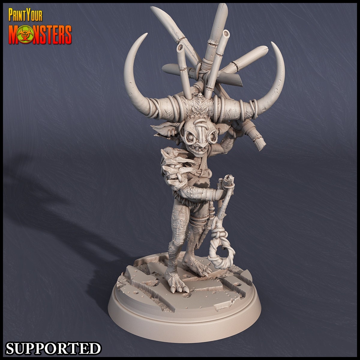 Goblin Pterodactyl Riders - Print Your Monsters