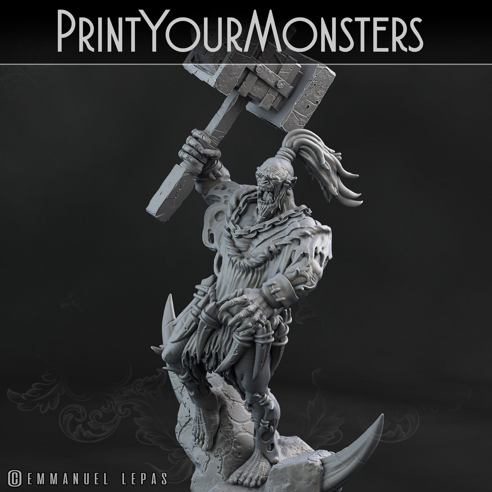 Orc Mauler - Print Your Monsters