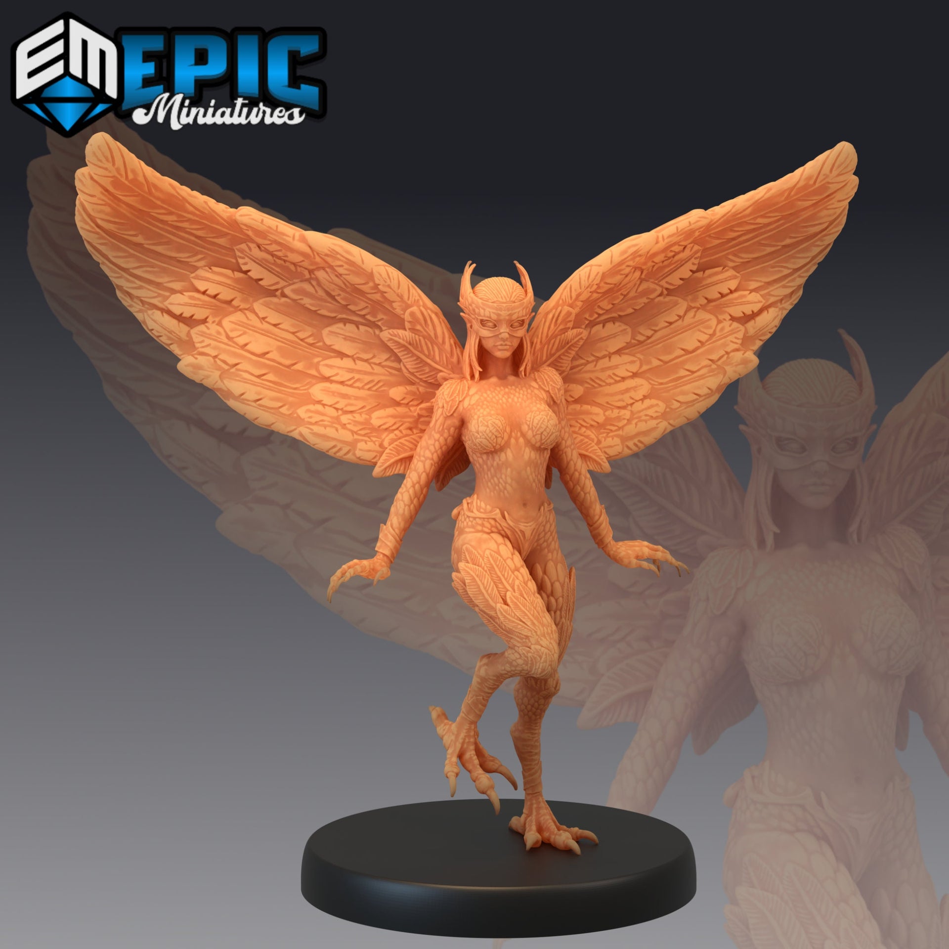 Mountain Harpy - Epic Miniatures