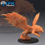 Winged Wolf - Epic Miniatures