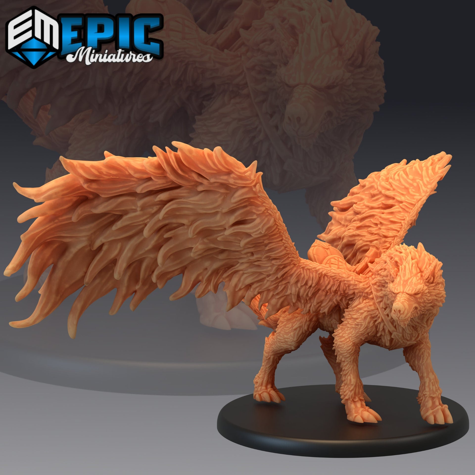 Winged Wolf - Epic Miniatures