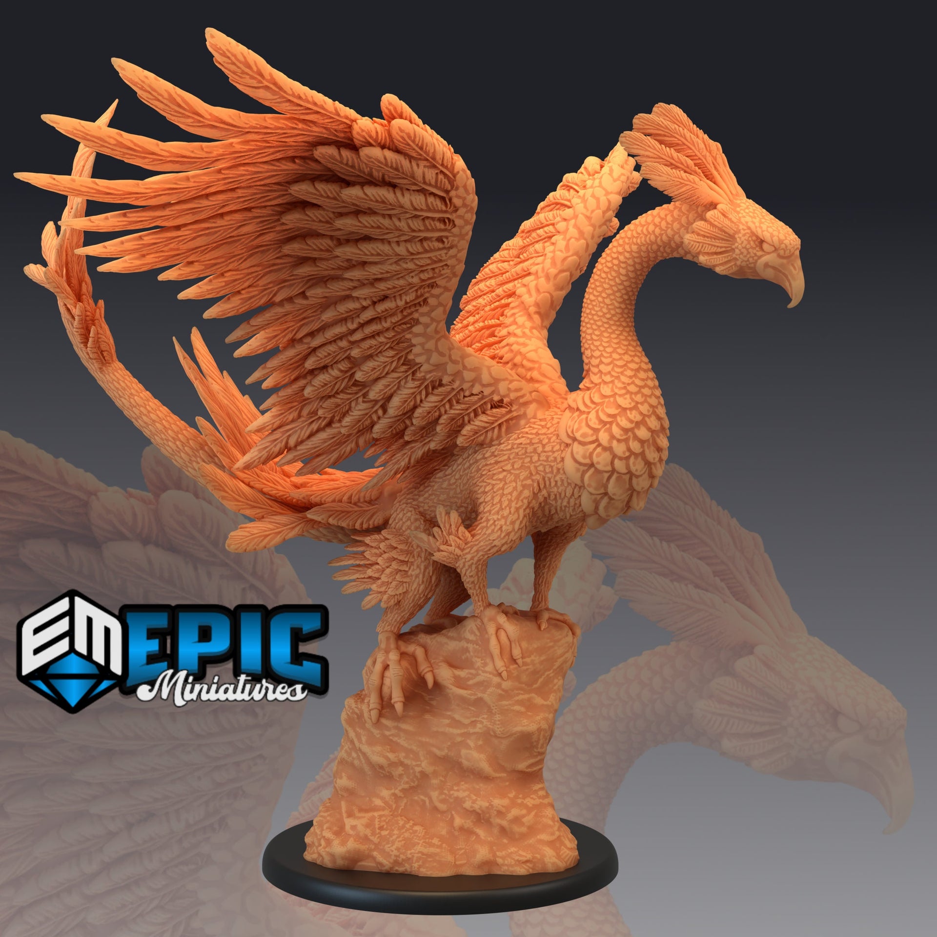 Peacock Griffin - Epic Miniatures