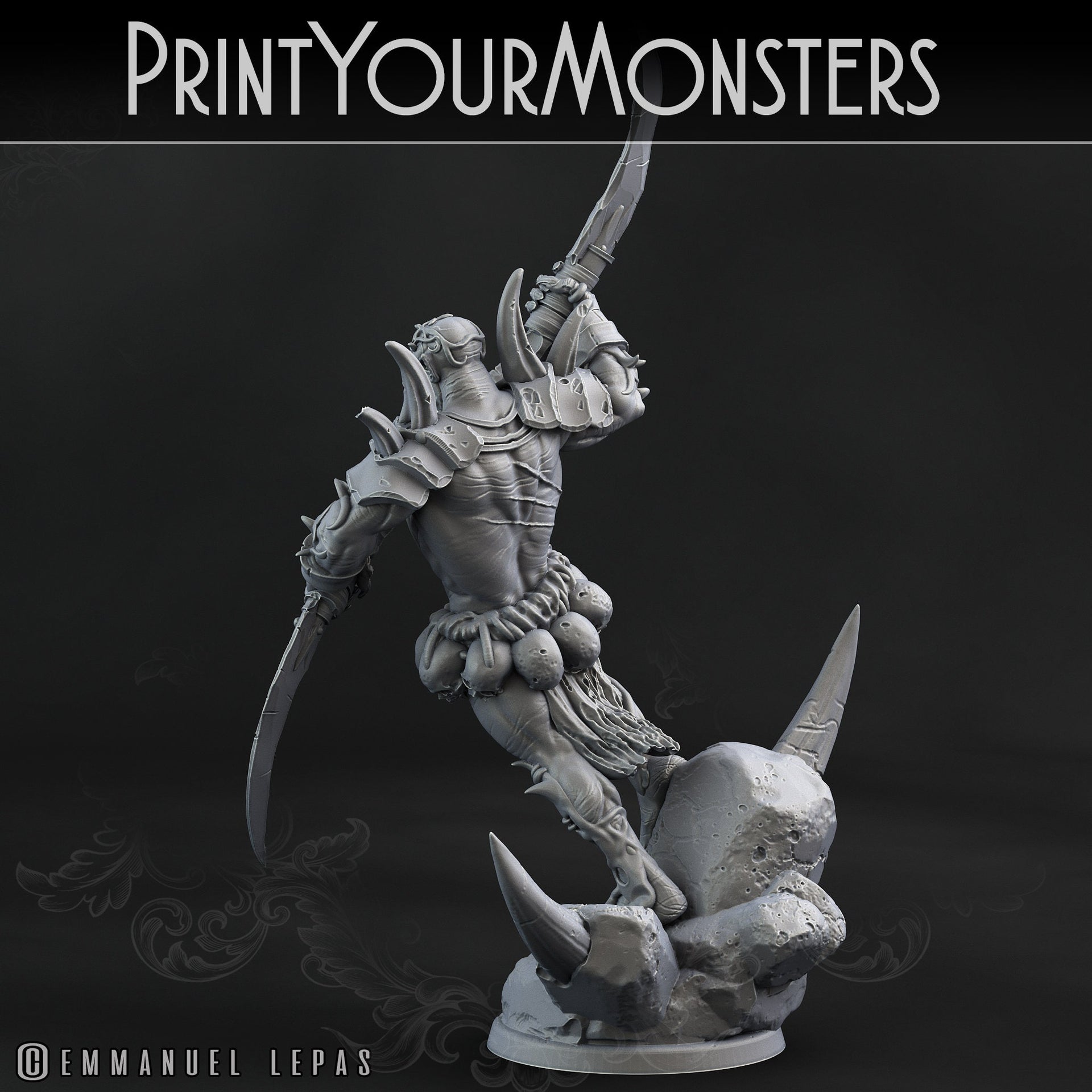 Orc Rager- Print Your Monsters