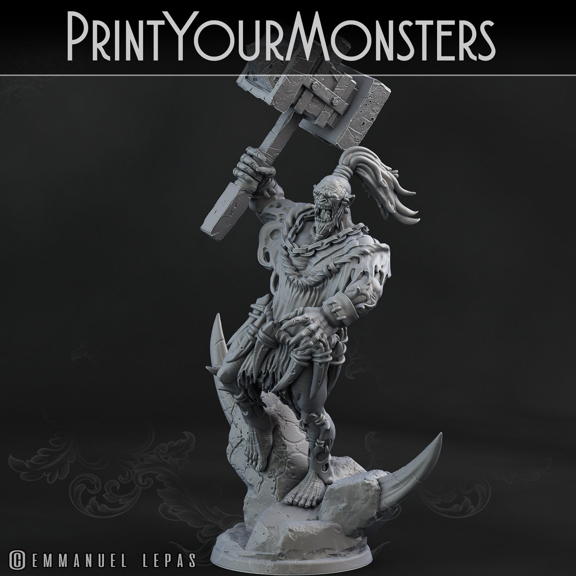 Orc Mauler - Print Your Monsters