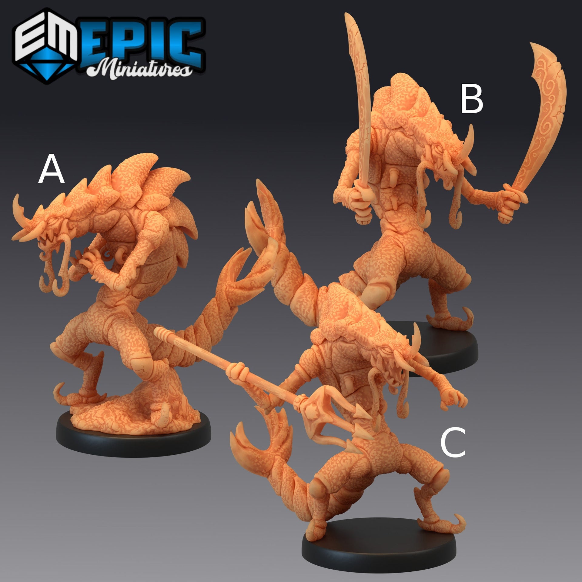 Shrimp Folk - Epic Miniatures