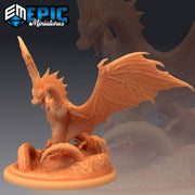 Winged Sea Serpent - Epic Miniatures