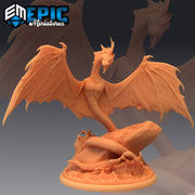 Winged Sea Serpent - Epic Miniatures