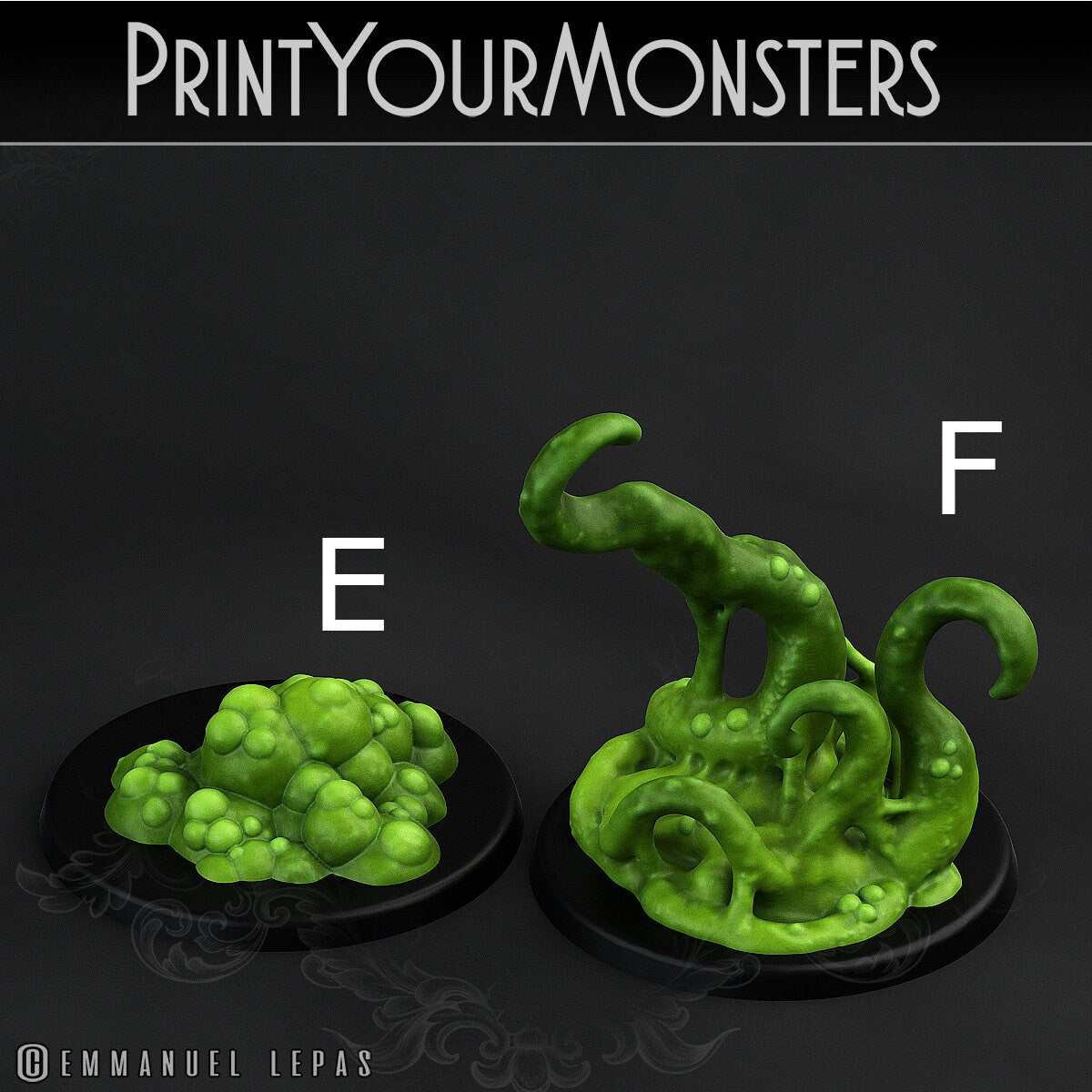 Sentient Ooze Monster - Print Your Monsters
