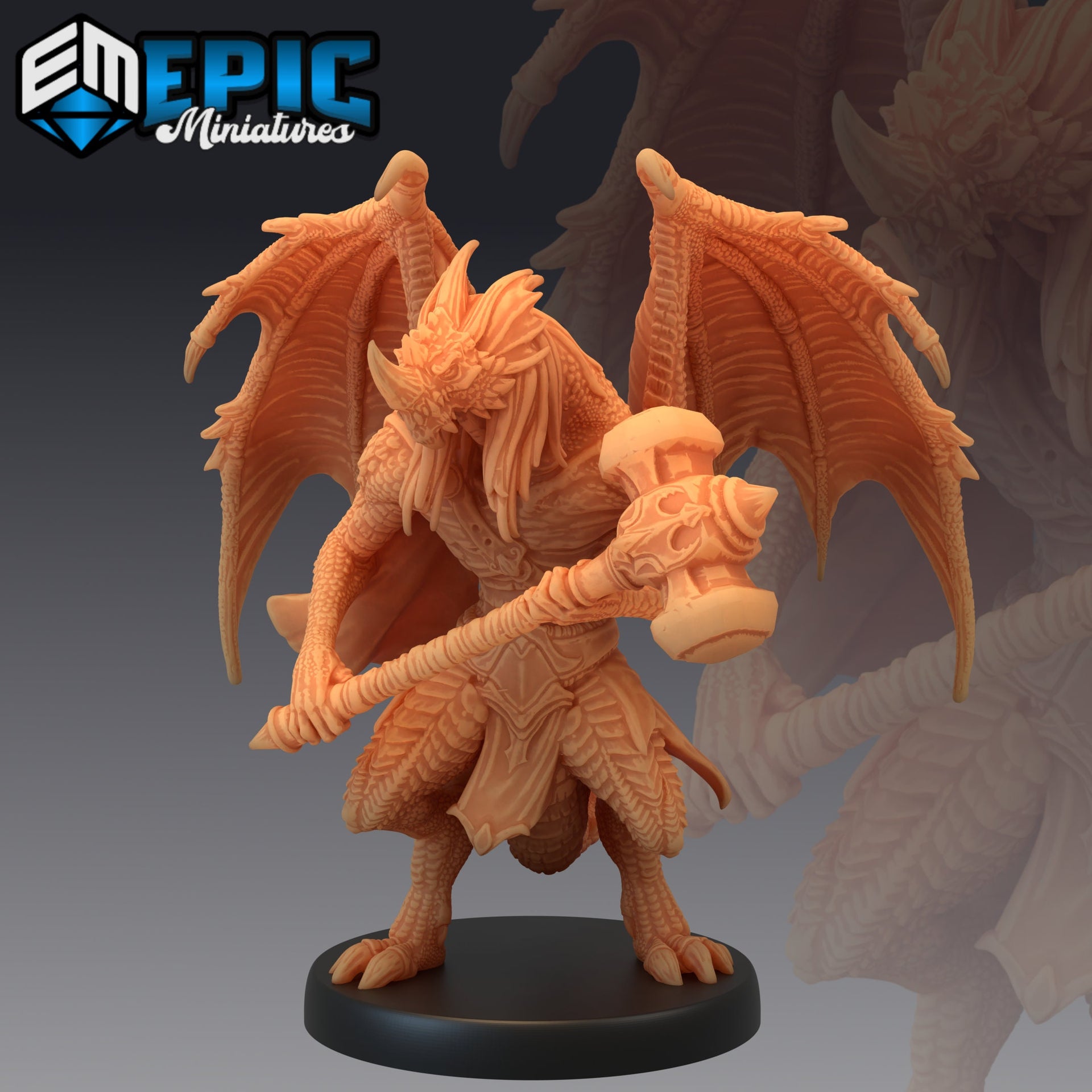 Draconic Demon - Epic Miniatures