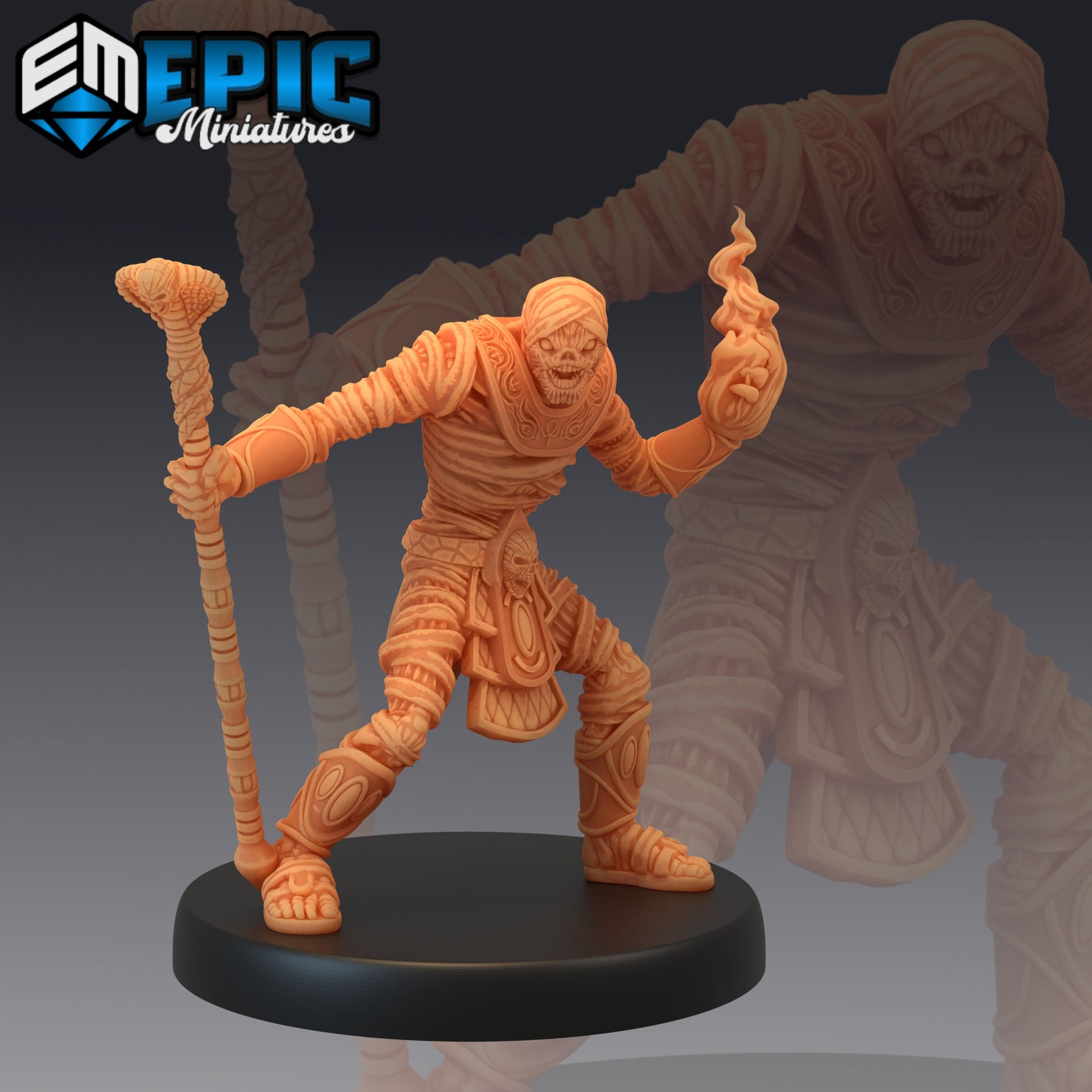 Mummy Mage - Epic Miniatures
