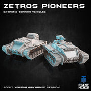Zetross Pioneer Snow Vehicle - Print Minis