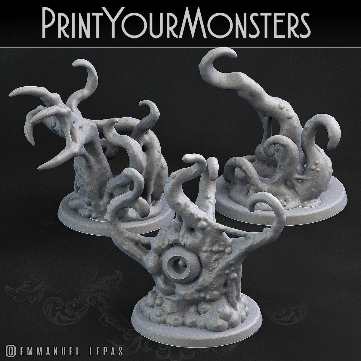 Sentient Ooze Monster - Print Your Monsters