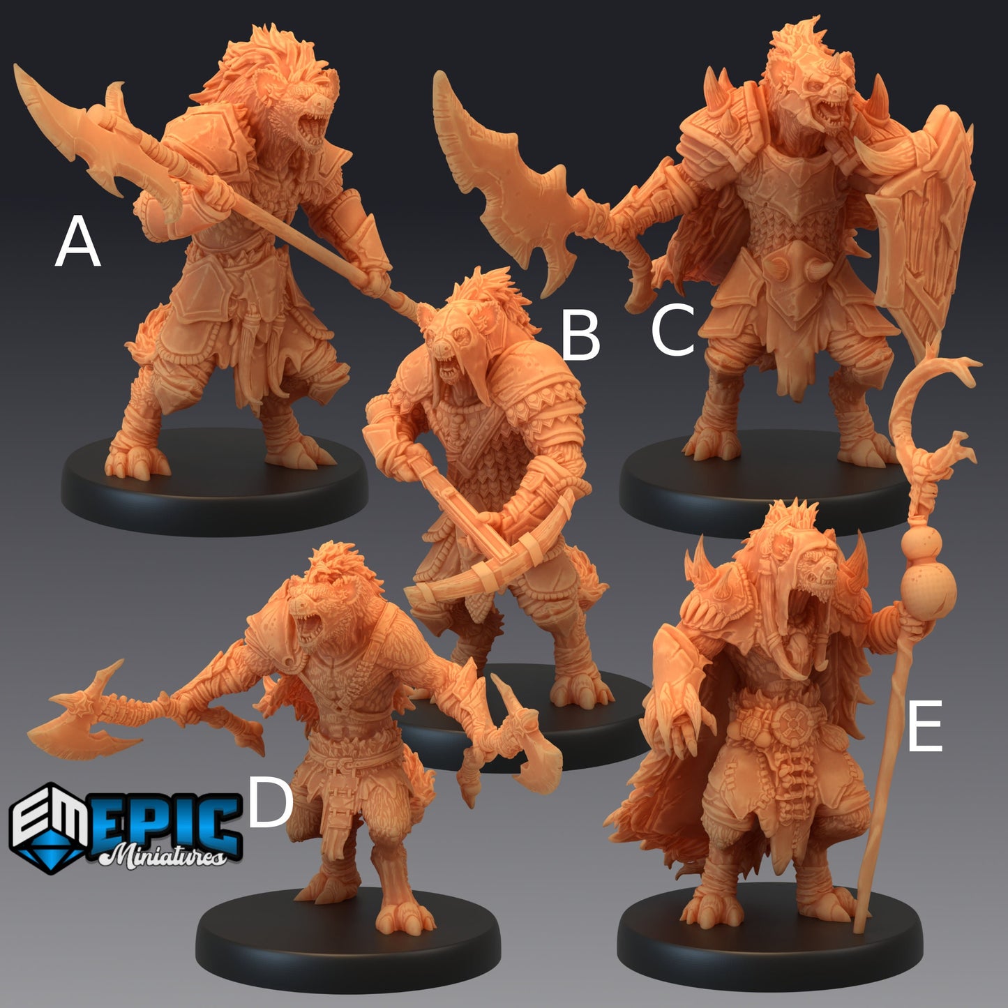 Gnoll Tribe - Epic Miniatures