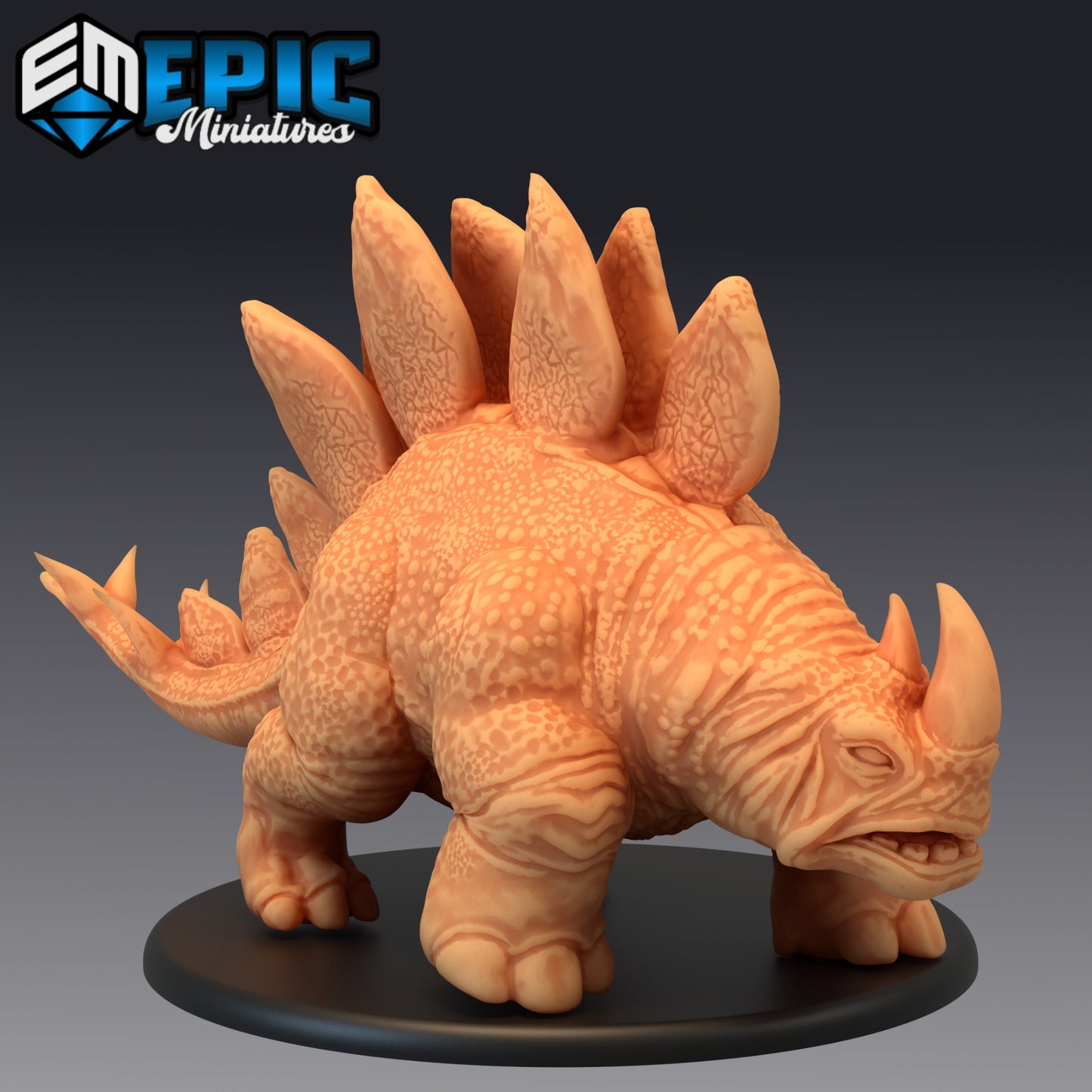 Thunder Dino and War Wagon - Epic Miniatures