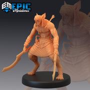 Catfolk Sphyinx - Epic Miniatures