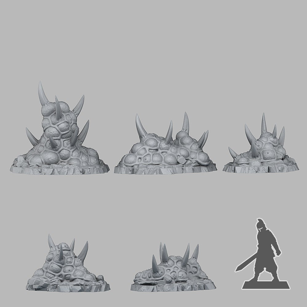 Dangerous Aberration Plants  Scatter Terrain - Fantastic Plants and Rocks