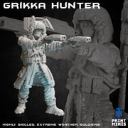 Grikka Hunters - Print Minis