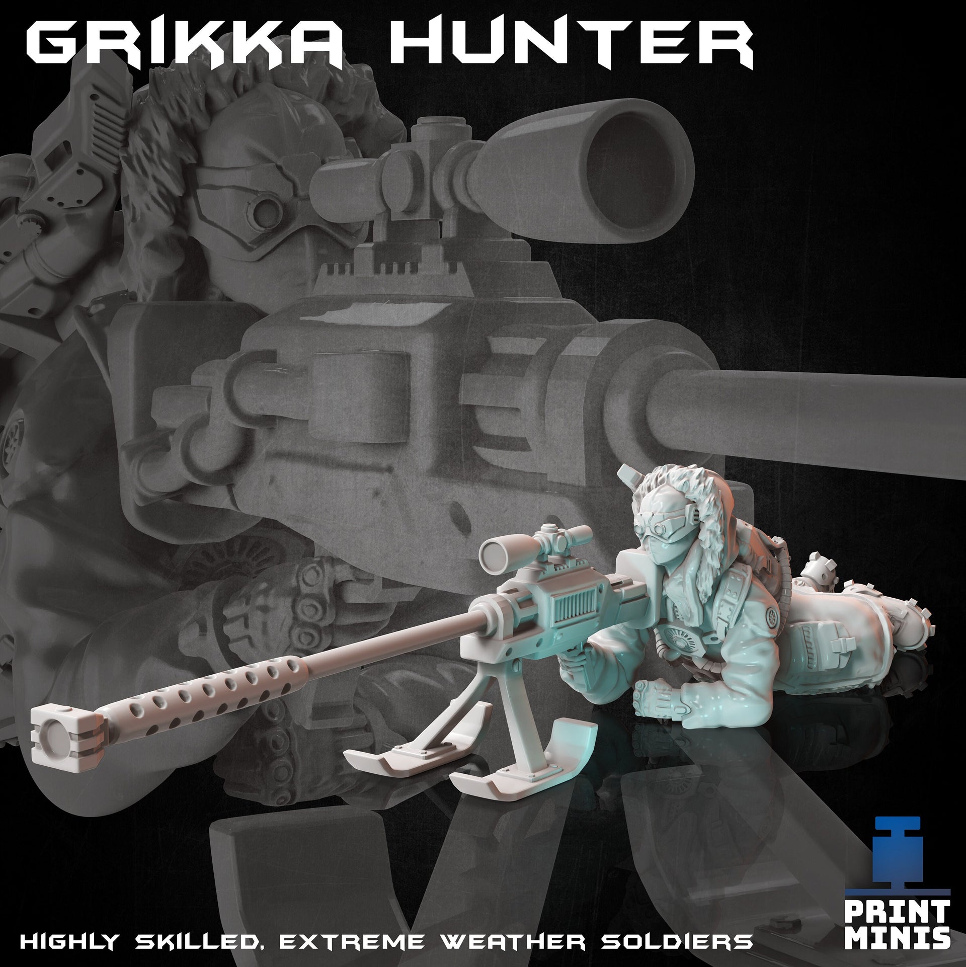 Grikka Hunters - Print Minis