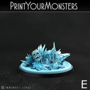 Hoarfrost Ice Skeletons - Print Your Monsters