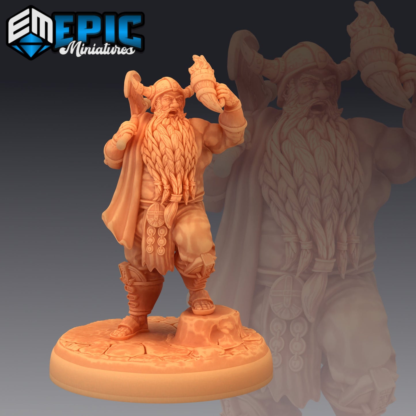 Adventurer Dwarf - Epic Miniatures