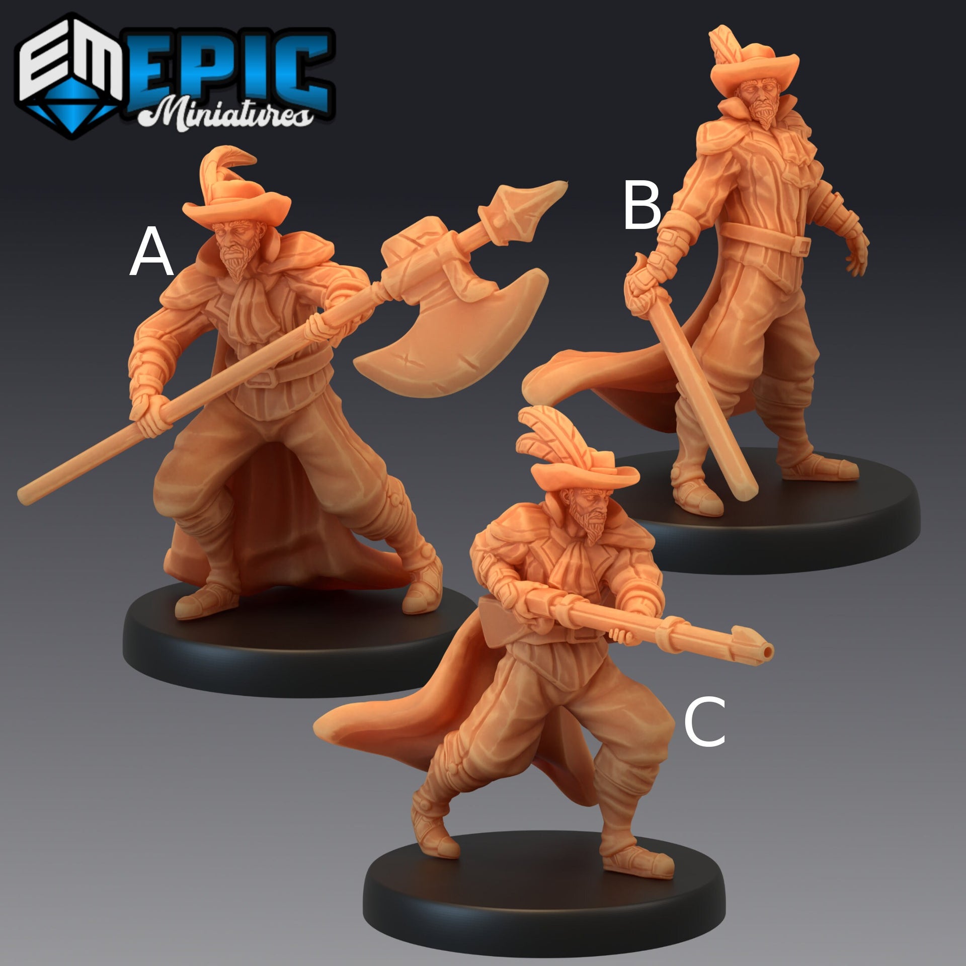 Musketeer - Epic Miniatures