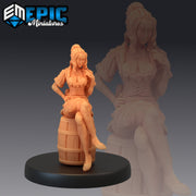 Tavern Waitress - Epic Miniatures