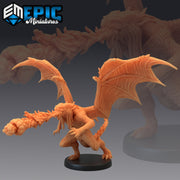 Draconic Demon Red - Epic Miniatures