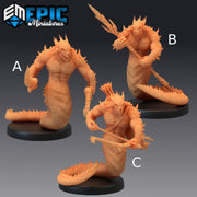 Fire Salamander - Epic Miniatures