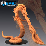 Volcanic Wyrm - Epic Miniatures