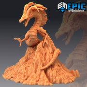 Volcanic Wyrm - Epic Miniatures