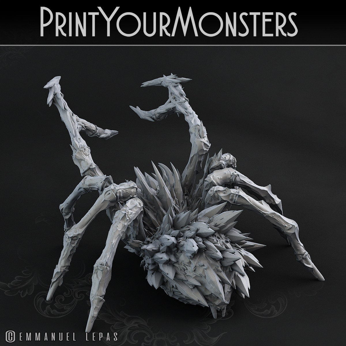 Rimethorn Spider - Print Your Monsters