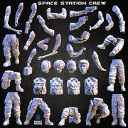 Modular Space Station Crew - Print Minis