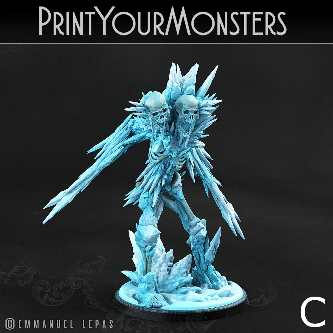 Hoarfrost Ice Skeletons - Print Your Monsters