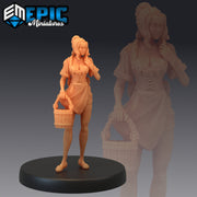 Tavern Waitress - Epic Miniatures
