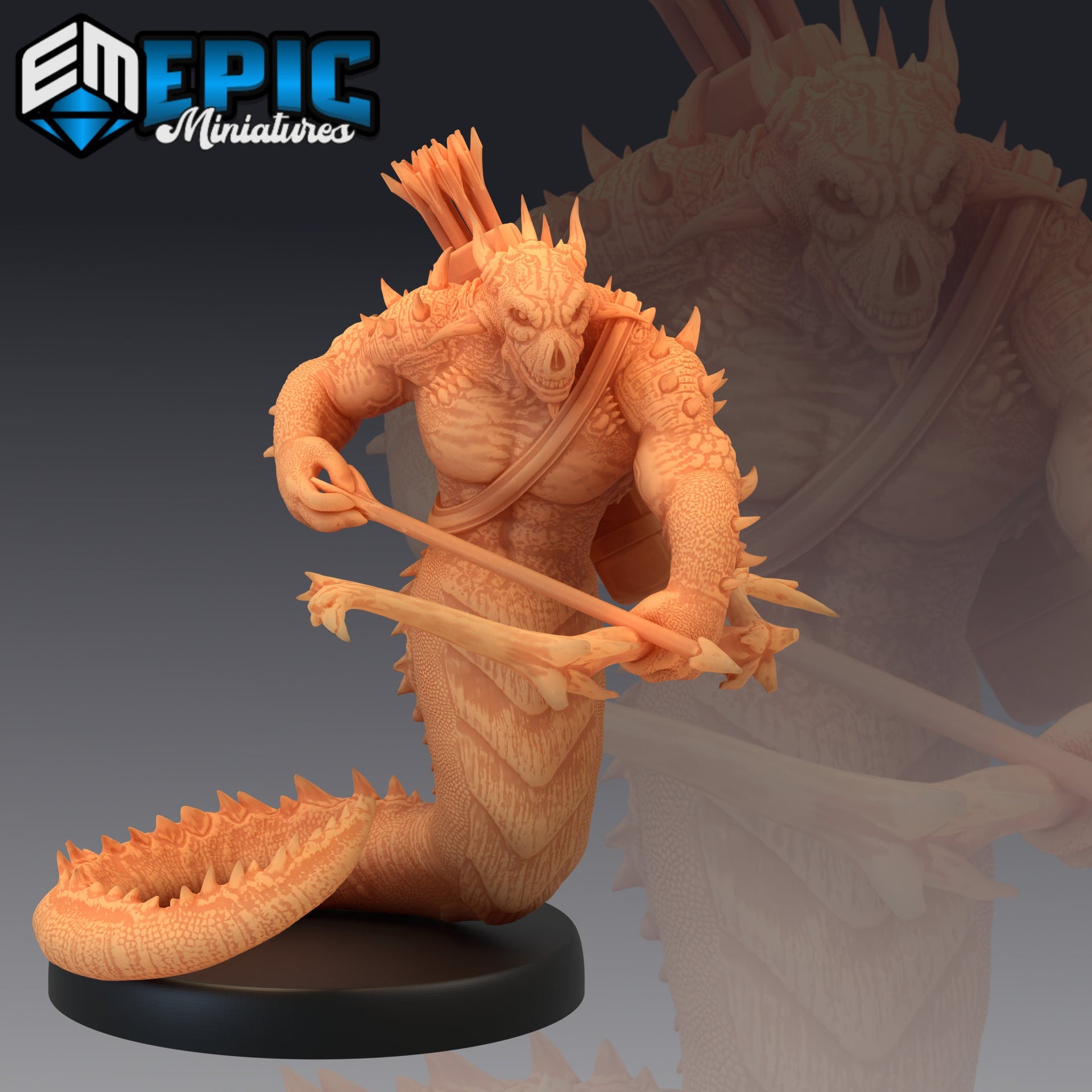 Fire Salamander - Epic Miniatures
