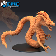 Volcanic Wyrm - Epic Miniatures