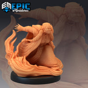 Fire Dwarf Female - Epic Miniatures