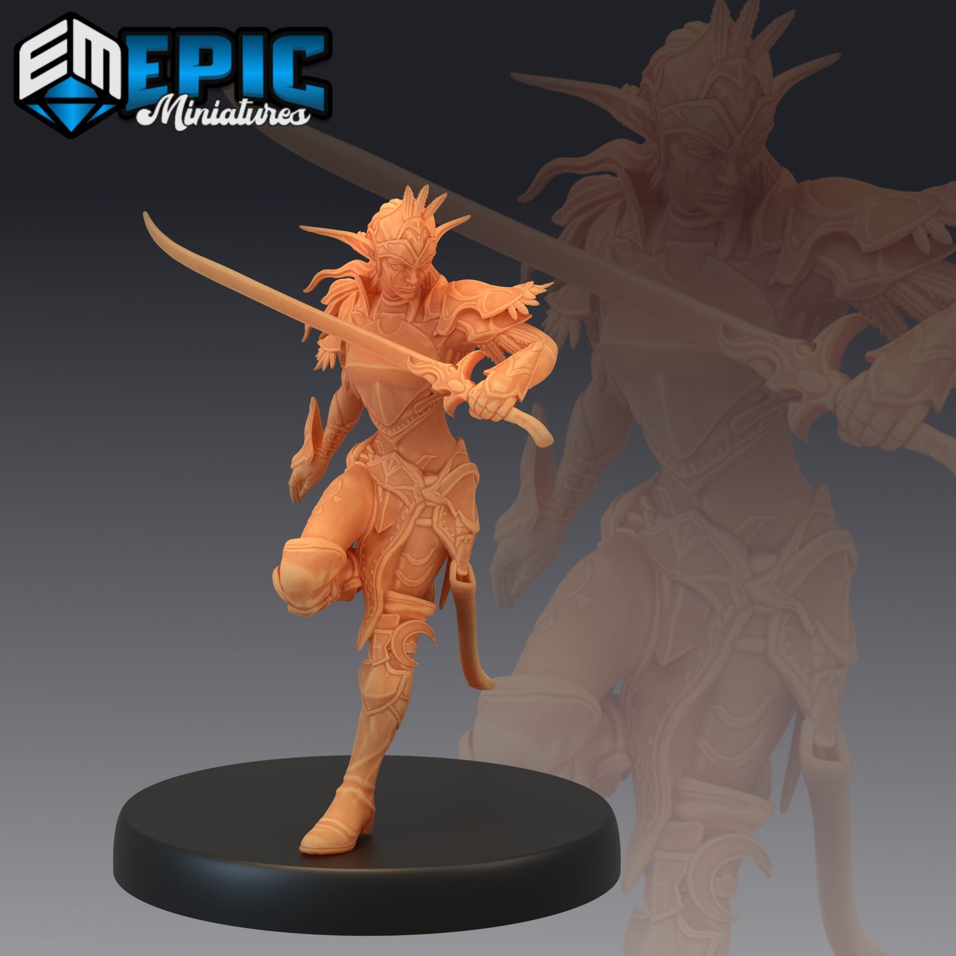 Elven Moon Runner - Epic Miniatures