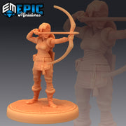 Half Dwarf Adventurer - Epic Miniatures