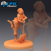 Half Dwarf Adventurer - Epic Miniatures