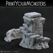 Ice Dice Tower Terrain - Print Your Monsters