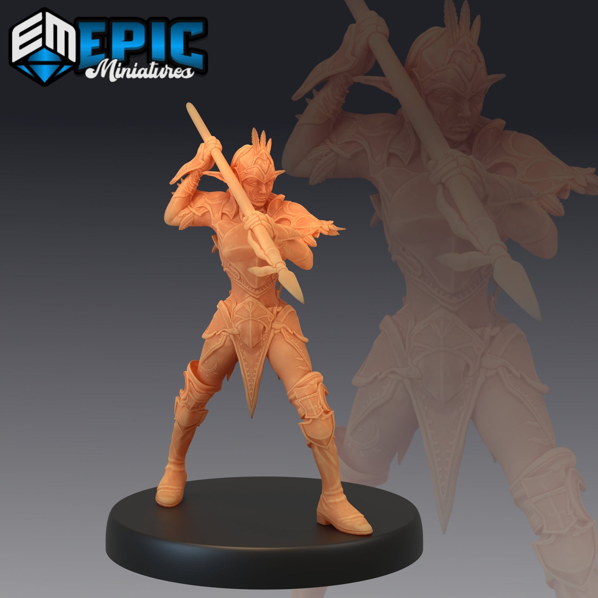 Elven Moon Runner - Epic Miniatures