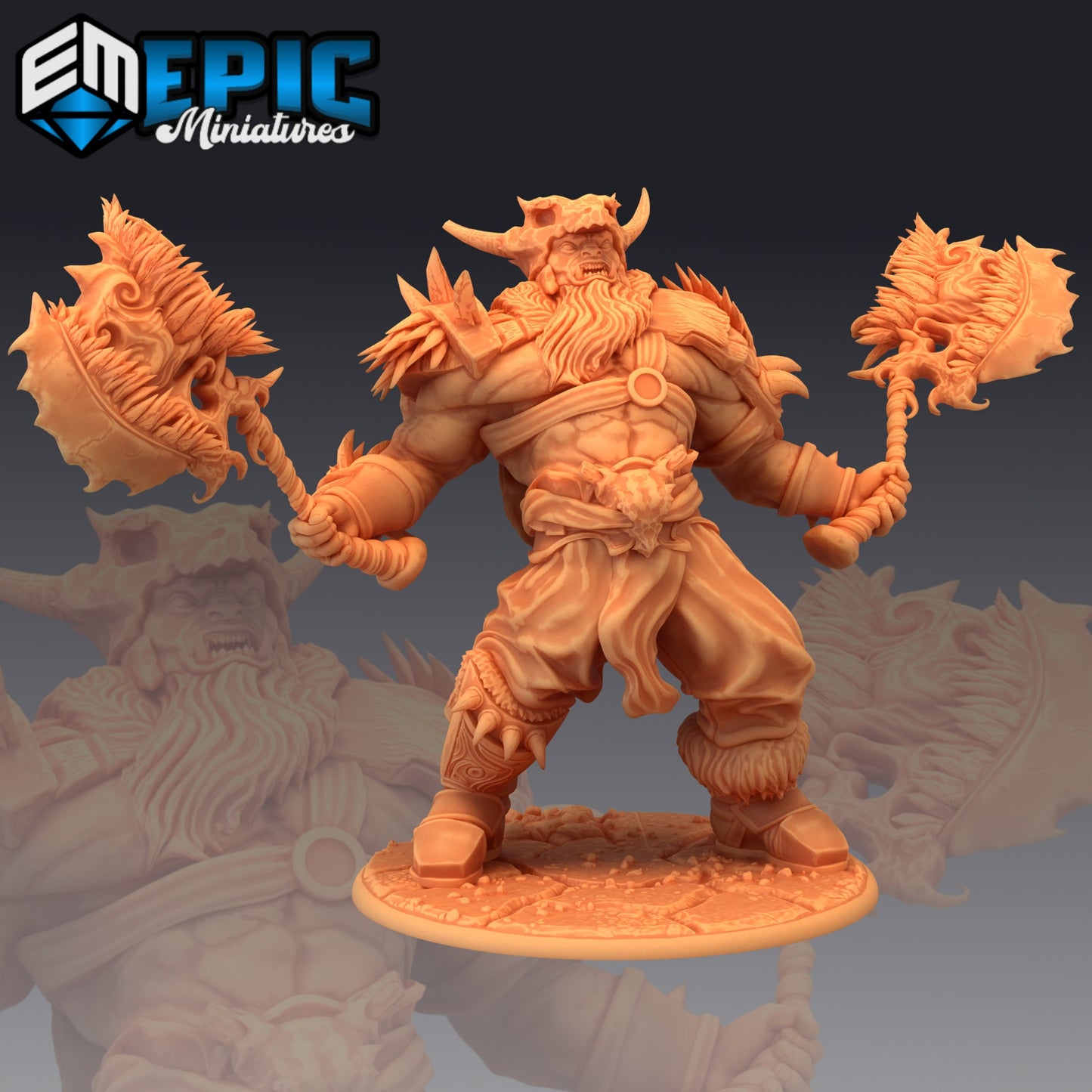 Frost Giant Warrior - Epic Miniatures