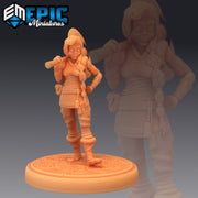 Half Dwarf Adventurer - Epic Miniatures